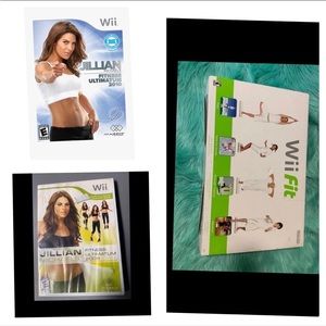 Nintendo wii fit board and 2  games $240 retail